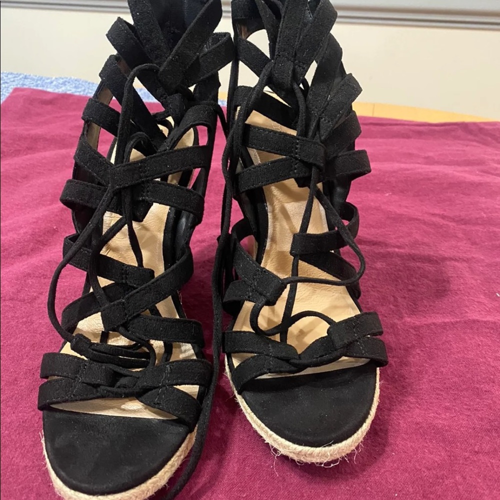 Wedge heeled sandals